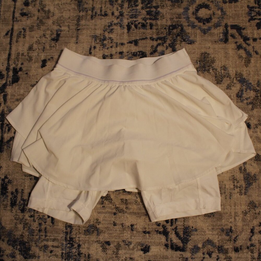 Lululemon Athletica White Skirt Set